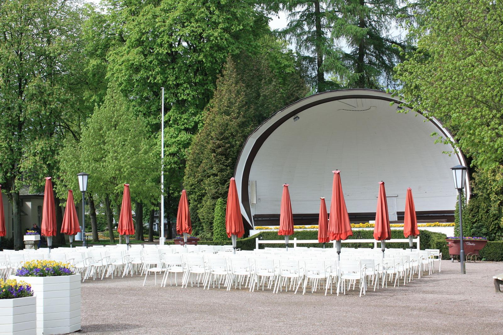 Kurpark Bad Meinberg HornBad Meinberg, Landschaftsarchitektur