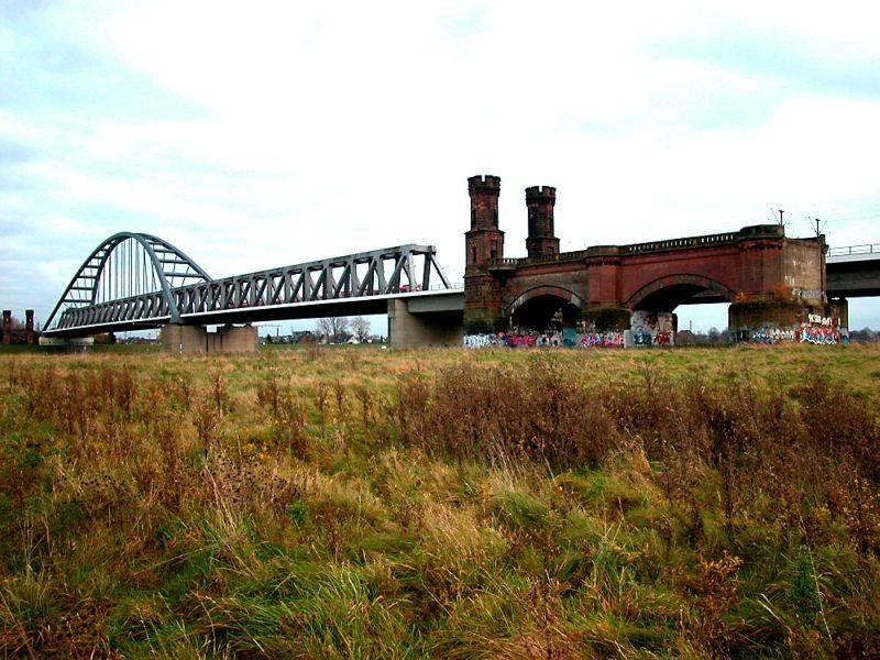 Hammer Eisenbahnbrücke Düsseldorf, Ingenieurbau baukunstnrw