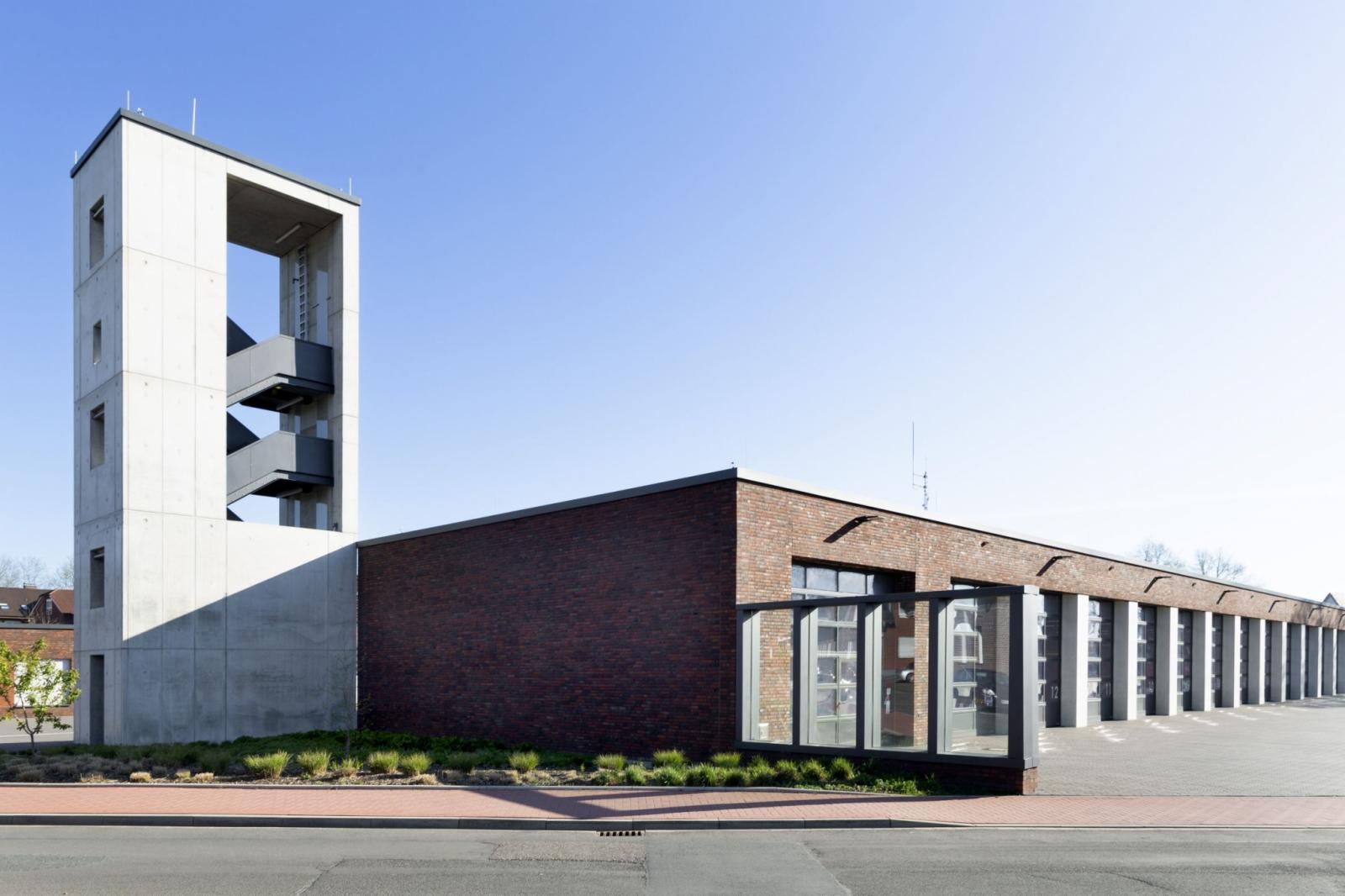 Feuer und Rettungswache Stadtlohn Stadtlohn, Architektur baukunstnrw