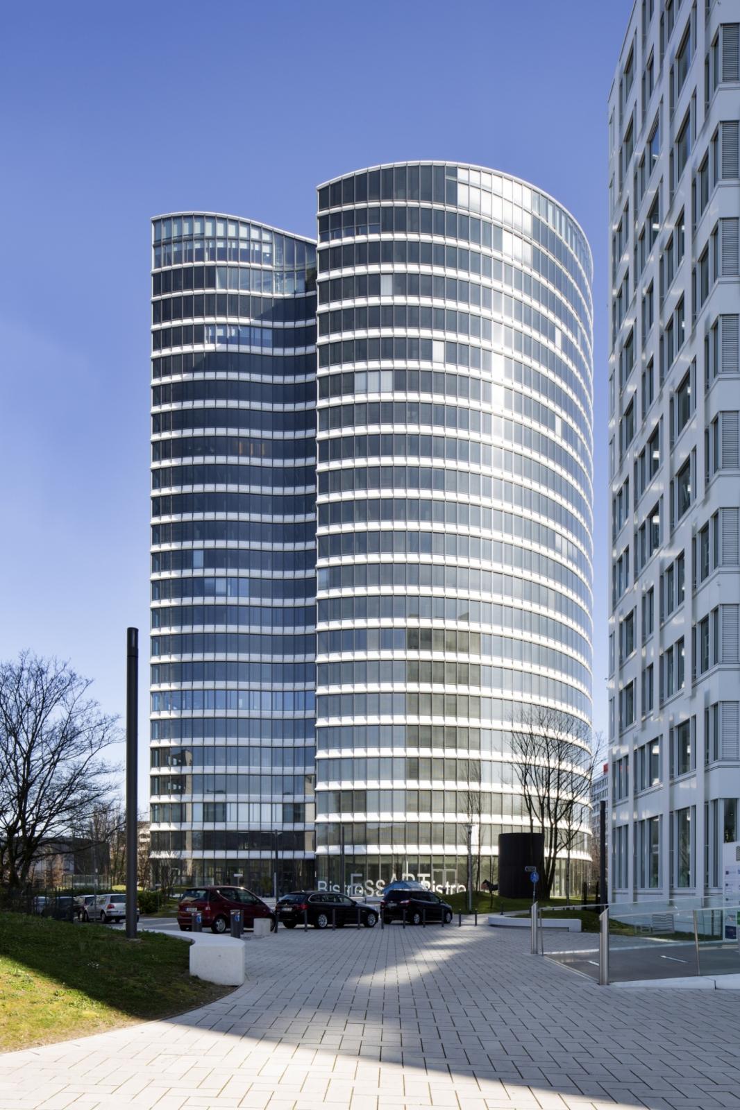 Sky Office Düsseldorf,Architekturvorschau