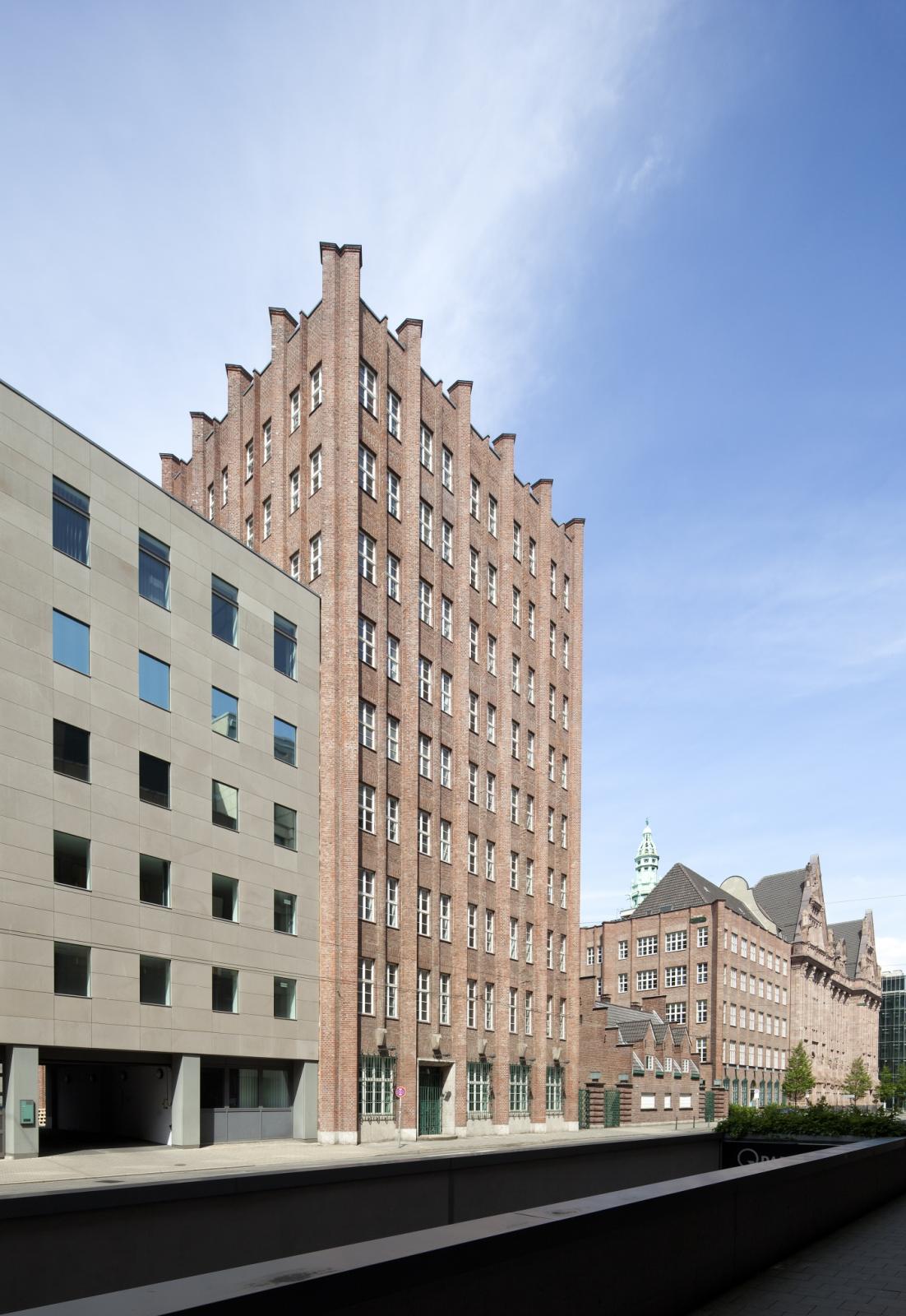 Neuer Stahlhof Düsseldorf Düsseldorf, Architektur baukunstnrw