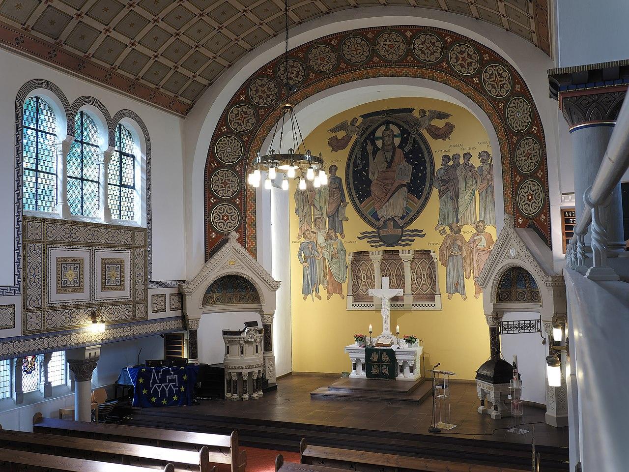 Christuskirche BochumGerthe Bochum, Architektur baukunstnrw