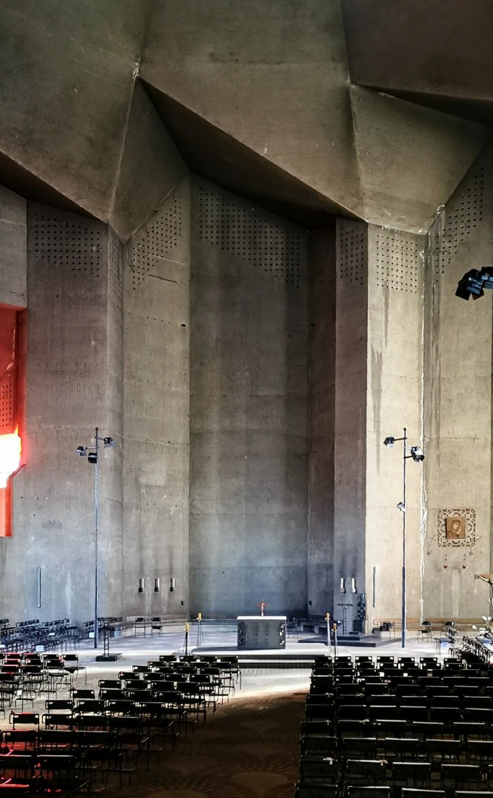 pilgrimage church Neviges “Maria Königin des Friedens“ Velbert ...