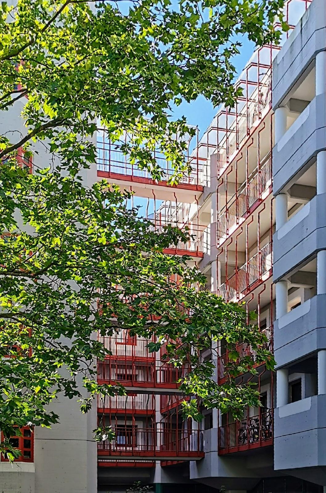 Wohnsiedlung SeebergNord in KölnChorweiler Köln, Architektur