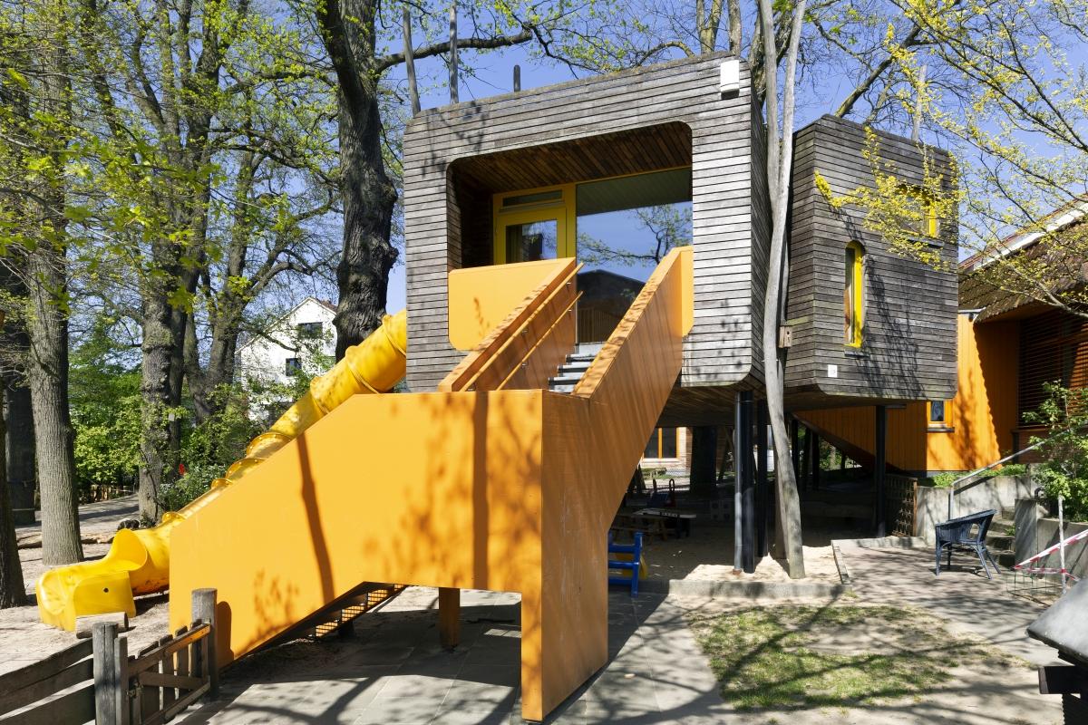 Baumhaus der Kindertageseinrichtung Bünde Bünde, Architektur - baukunst-nrw