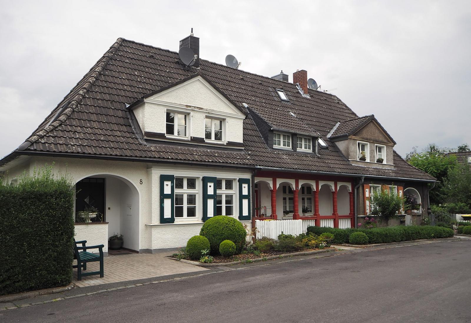 Siedlung Altenhof II Essen, Architektur baukunstnrw