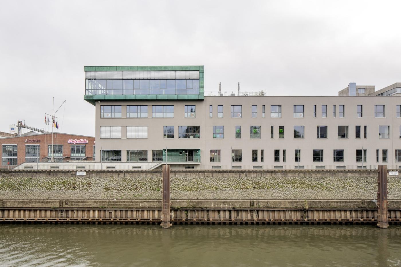 Haus am Pegel Neuss, Architektur baukunstnrw