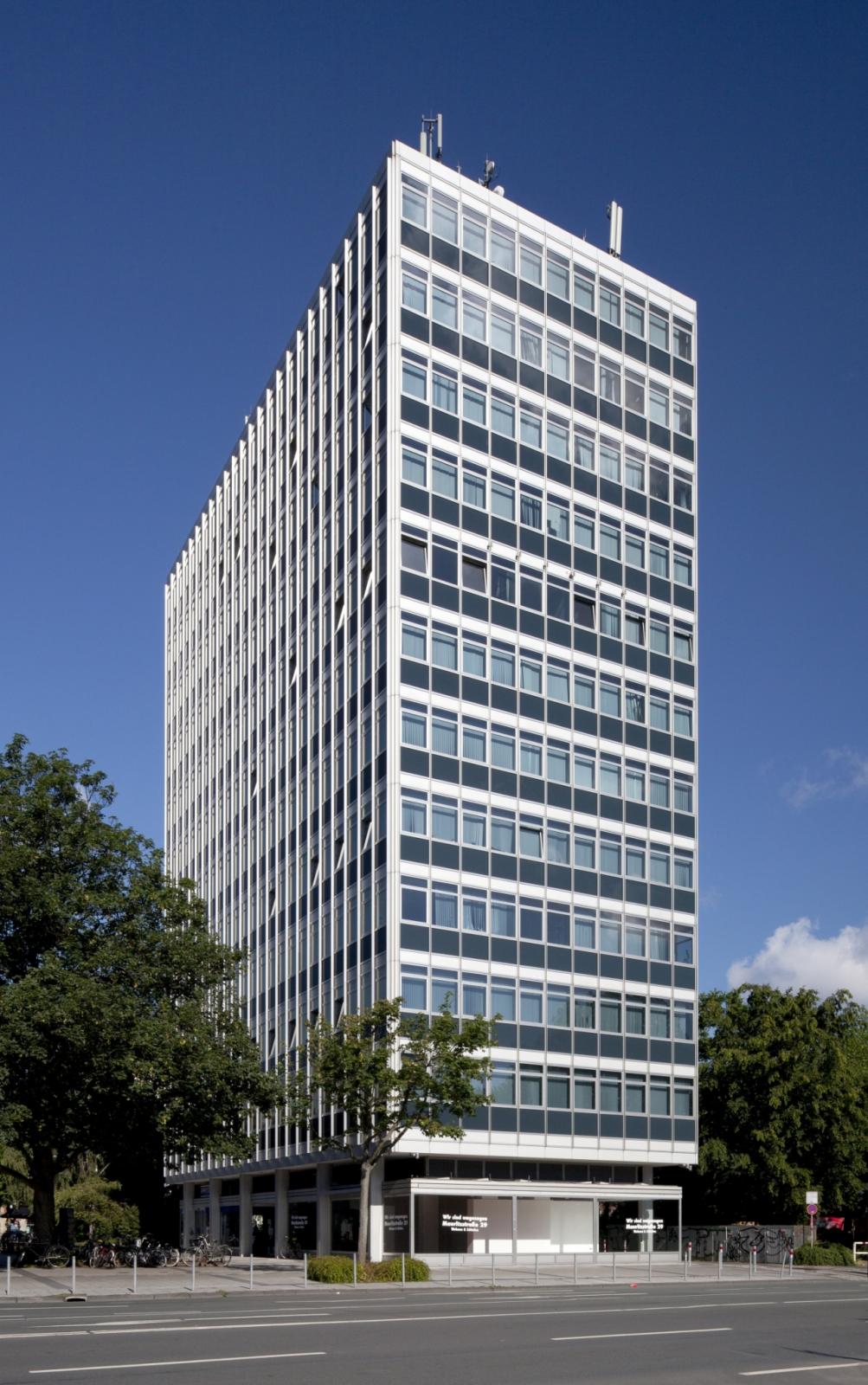 Iduna-Hochhaus Münster, Architektur - baukunst-nrw