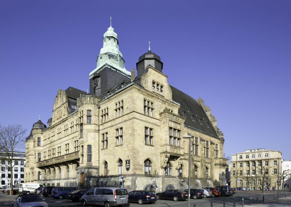 Rathaus Recklinghausen Recklinghausen, Architektur baukunstnrw